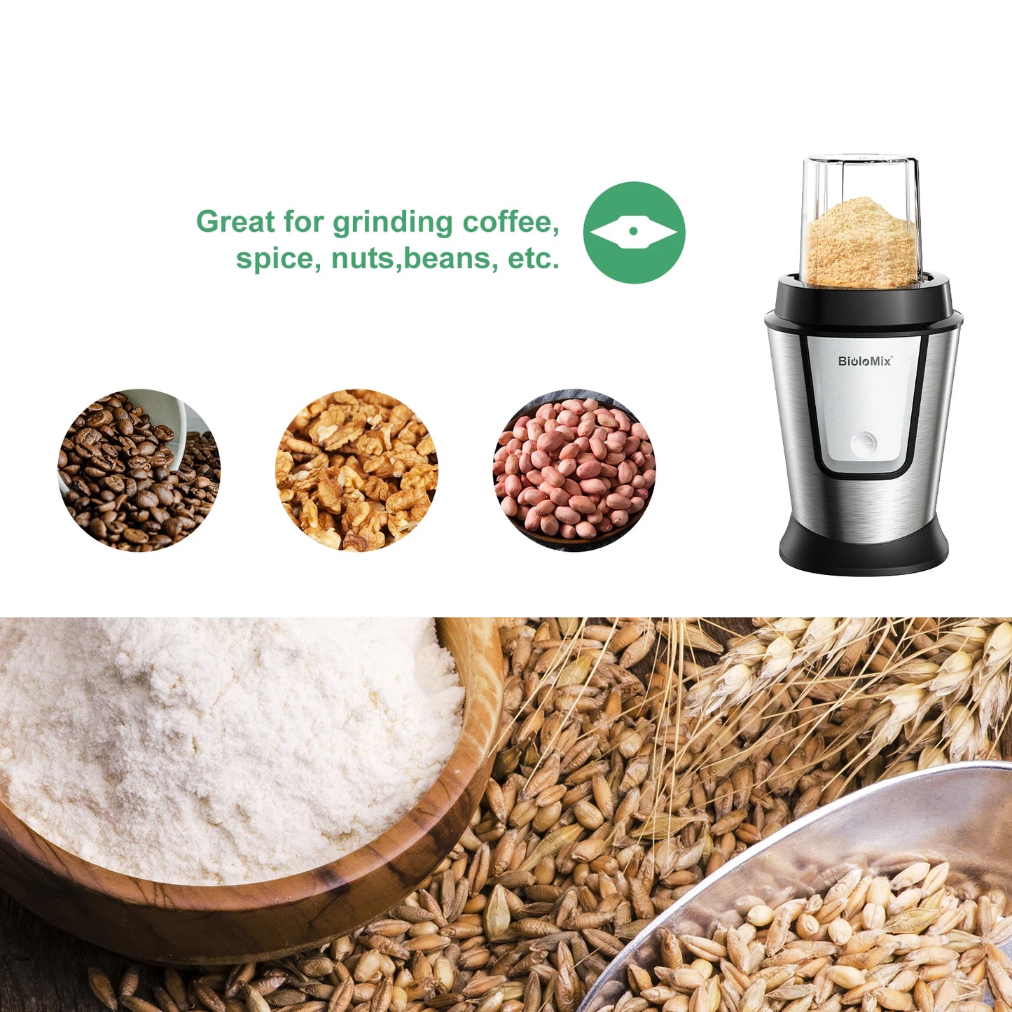 700W 3-In-1 Multifunctional Portable Food Processor Juicer Blender Smoothie Mixer Food Chopper Dry Grinder for Kitchen