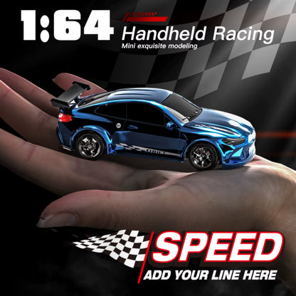 1:64 4WD RC Drift Car 2.4G High Speed Remote Control Racing Mini Car Full Proportions Desk Competition Toy Boy Ideal Gift