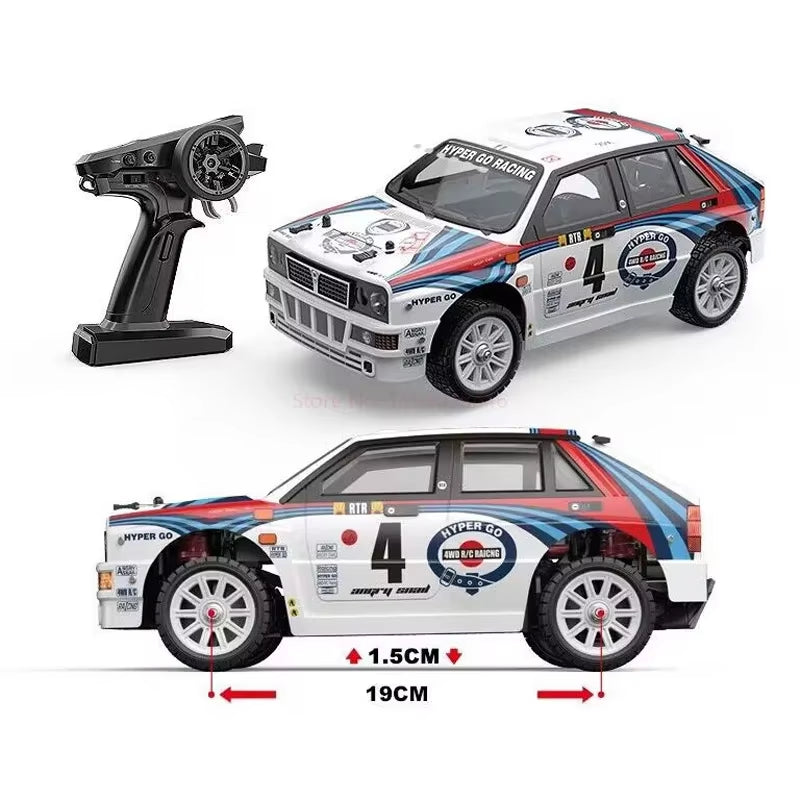 MJX 14302 V2.0 1/14 Scale Brushless Motor RC Off-Road Car - 4WD Remote Control Vehicle with 55Km/h High-Speed Racing and Drift Capabilities