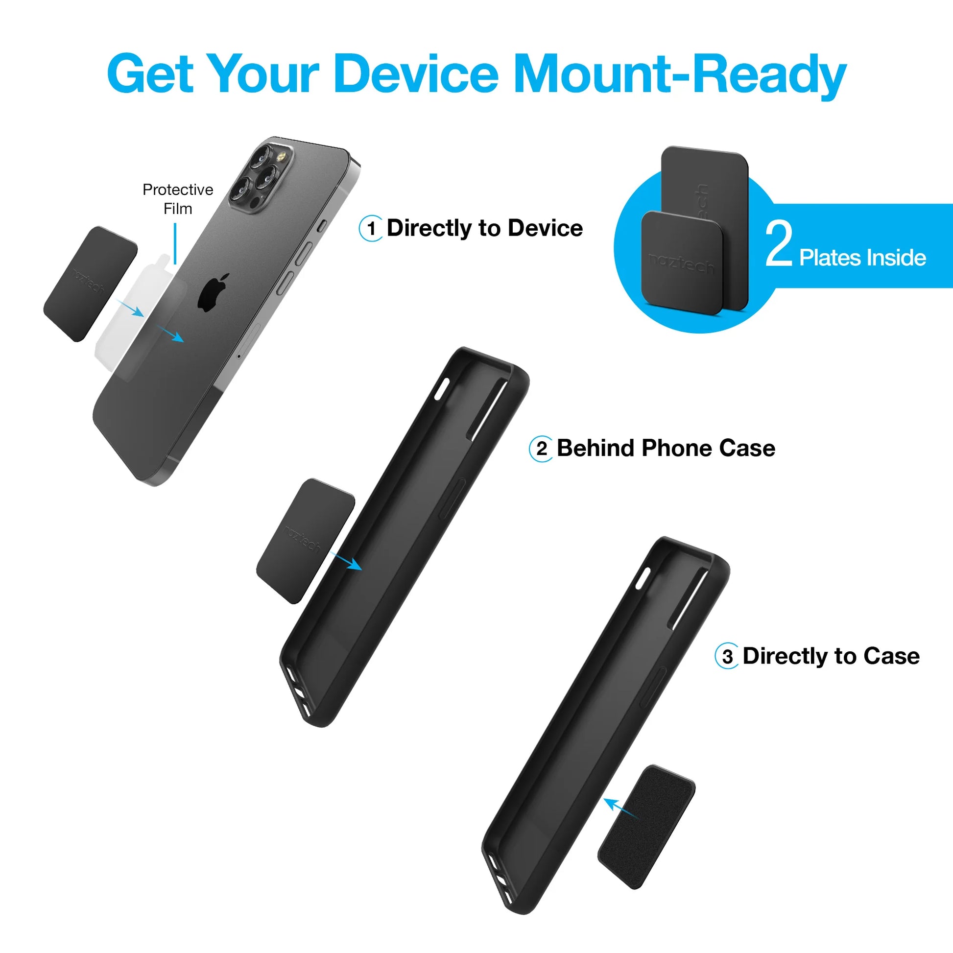 Naztech Magbuddy Elite Laptop Mount W Adjustable Angle & Orientation