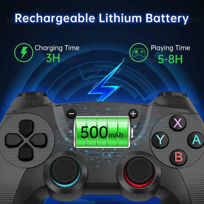 TECTINTER Support Bluetooth Wireless Controller Compatible / Oled Android Gamepad USB Joystick Control