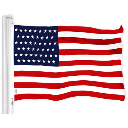 Combo Pack American USA Flag 3X5 Ft American USA 51 Stars Flag 3X5 Ft Printed