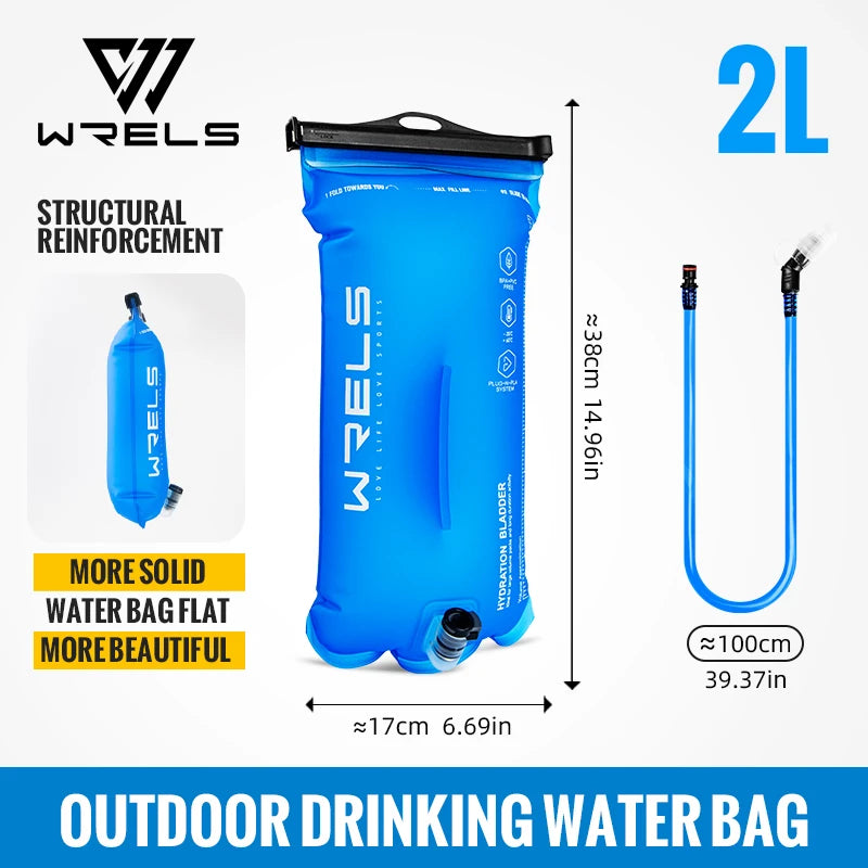 Sports Water Bladder Hydration Pack Storage Bag BPA Free Portable Food Grade Outdoor Drinking Camping Water Bag
