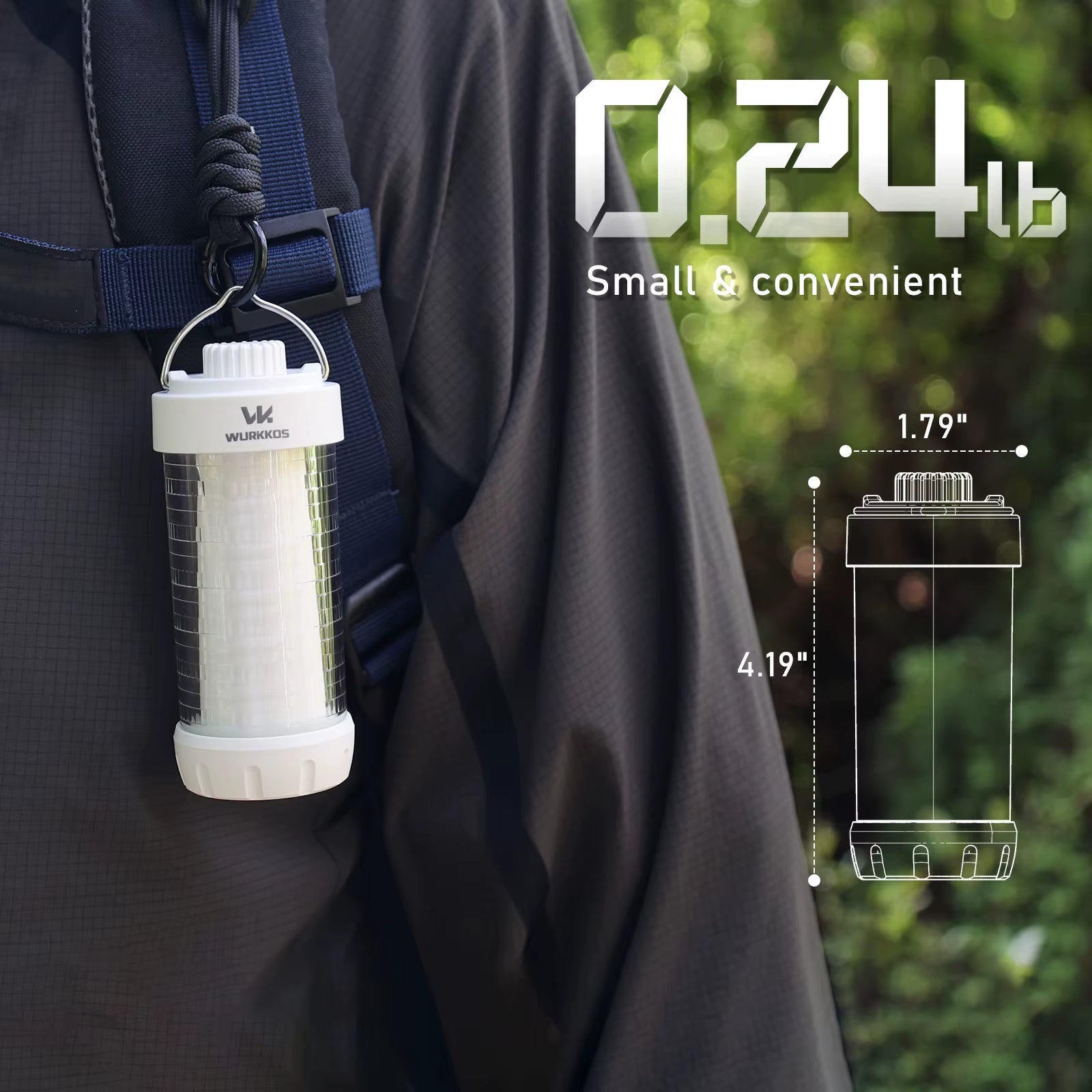 CL01 Camping Lantern 550LM Rechargeable LED Flashlight Waterproof EDC Work Light RGB Torch Power Bank Mini Magnetic Lamp