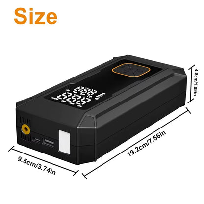 Car Jump Starter with Air Pump Peak 4000A Jump Starter&150Psi Air Compressor, Portable Auto Power Banlk ,Tire Inflator