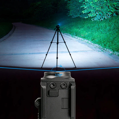 GM23 Tactical Led Flashlight 800LM USB Rechargeable Quick Release Lights for GL & 20Mm Picatinny Rail Tauru TX2