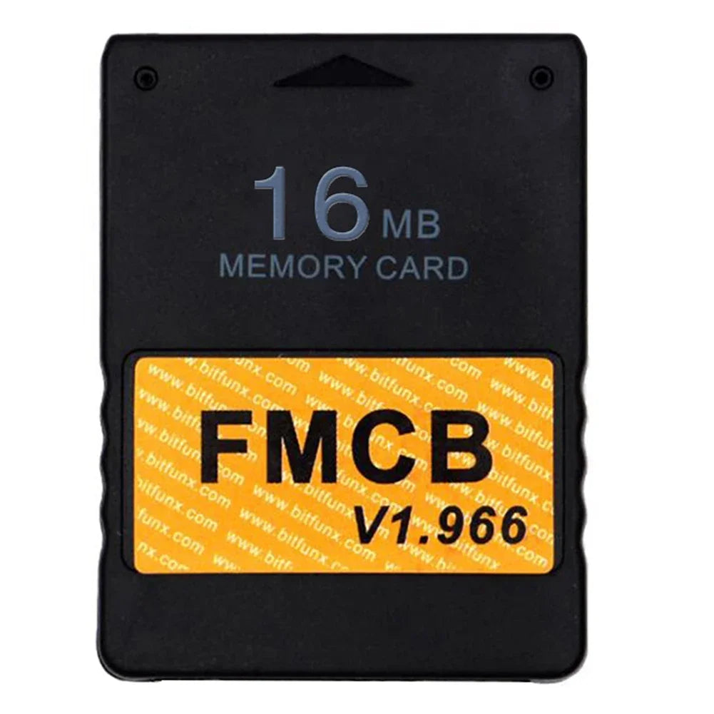 Free Mcboot V1.966 8MB/16MB/32MB/64MB Memory Card for Sony PS2 Playstation 2