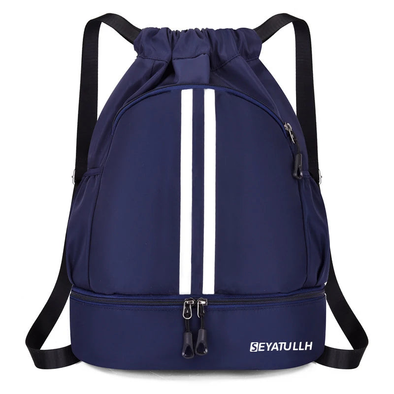 Fitness Backpack Gym Bag Sport Basketball Backpack Travel Outdoor Pack Waterproof Swimming Bag Pouch Hiking Climbing Mochila