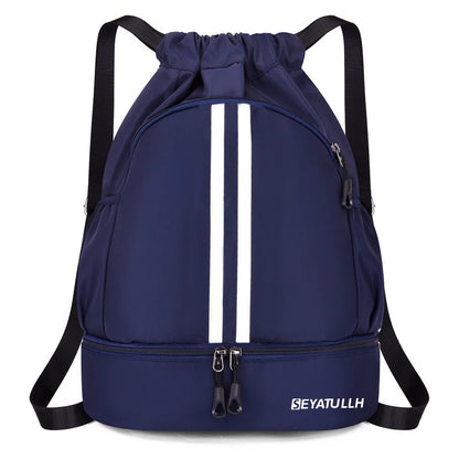 Fitness Backpack Gym Bag Sport Basketball Backpack Travel Outdoor Pack Waterproof Swimming Bag Pouch Hiking Climbing Mochila