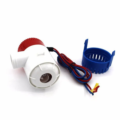 1100GPH 12V Electric Marine Submersible Bilge Sump Water Pump for Boat 3/4" Hose