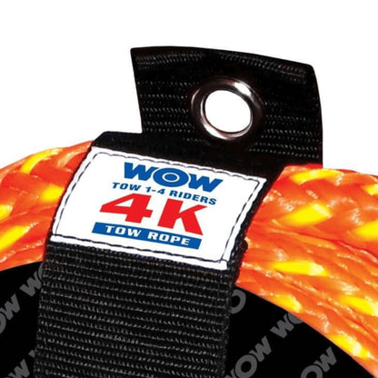 WOW Watersports 4K 60' Tow Rope W Floating Foam Buoy