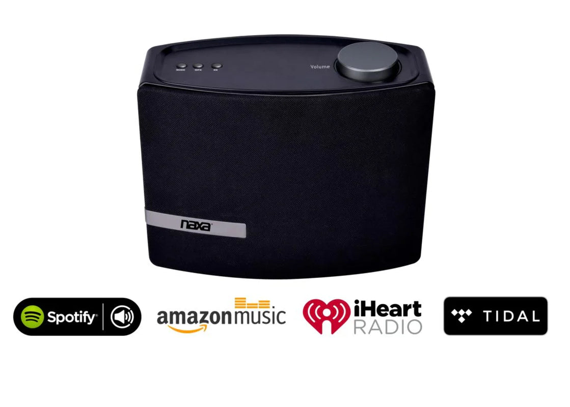 Naxa Wi-Fi & Bluetooth Multi-Room Speaker with Amazon Alexa Voice Control (NAS-5001)