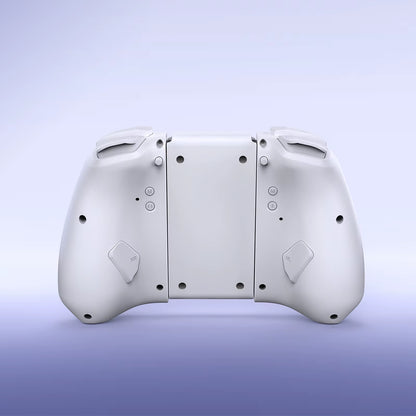 Hyperion Pro Hall Joystick Wireless Game Controller White Gamepad with RGB Lights for Nintendo Switch