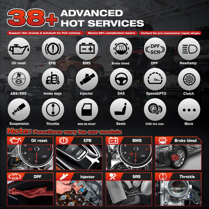 Autel Maxicom MK808BT PRO Car Bi-Directional Diagnostic Tools OBD2 Scanner Code Reader All System Diagnosis PK MX808S MK808S
