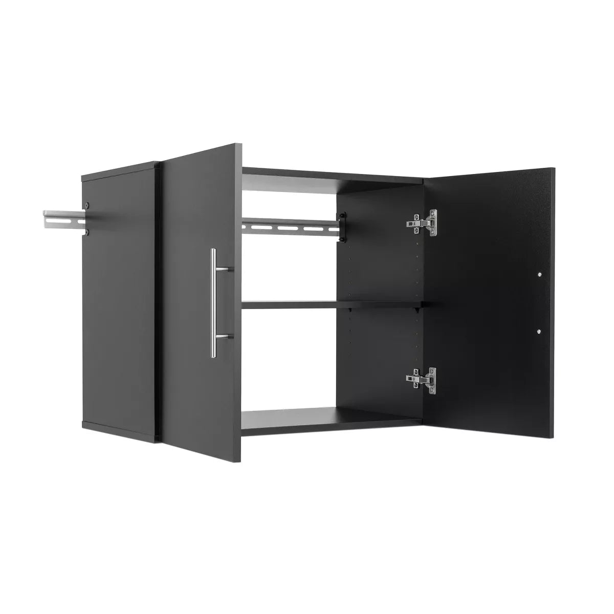Hangups Upper Storage Cabinet in Black