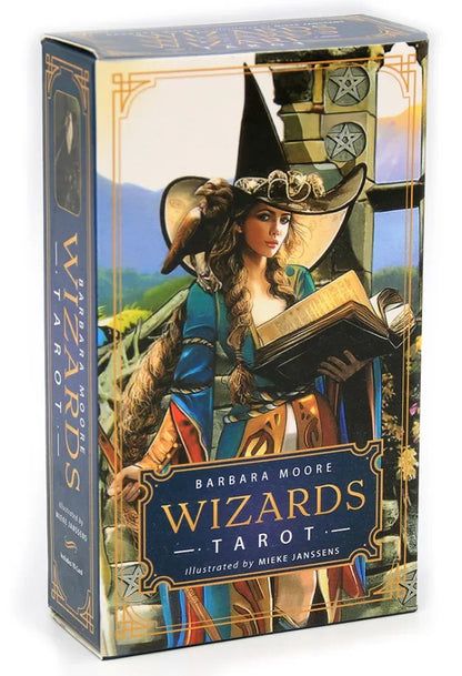 HOT 400 Style Tarot Cards Oracle Golden Art Nouveau the Green Witch Universal Celtic Thelema Steampunk Tarot Board Deck Games