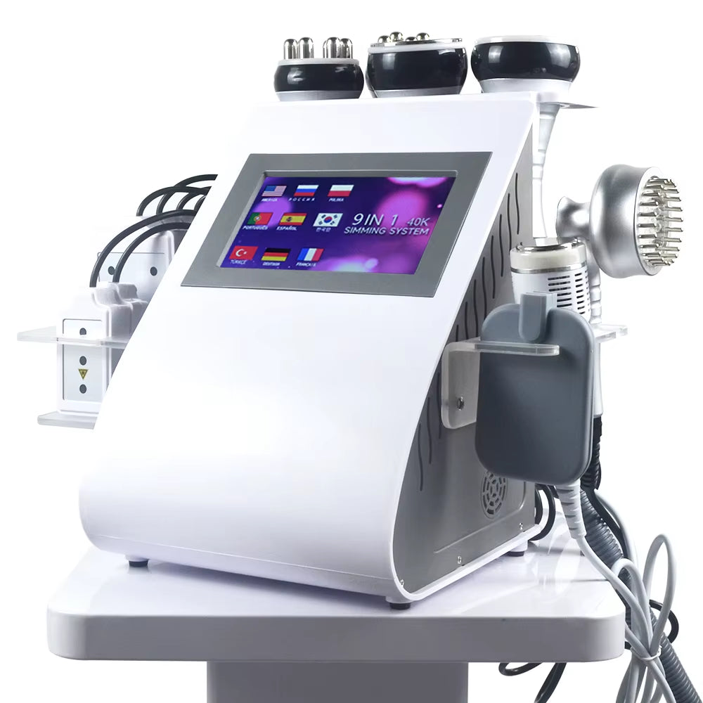 9-in-1 40K Home Beauty System for Comprehensive Body Slimming and Aesthetic Treatments