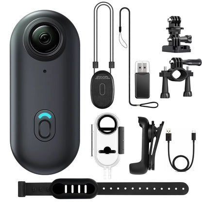 4K 128GB Waterproof 30 Meters Deep Small Mini Magnetic POV Camera Vlog Sport Body Cam for Action Sport DV