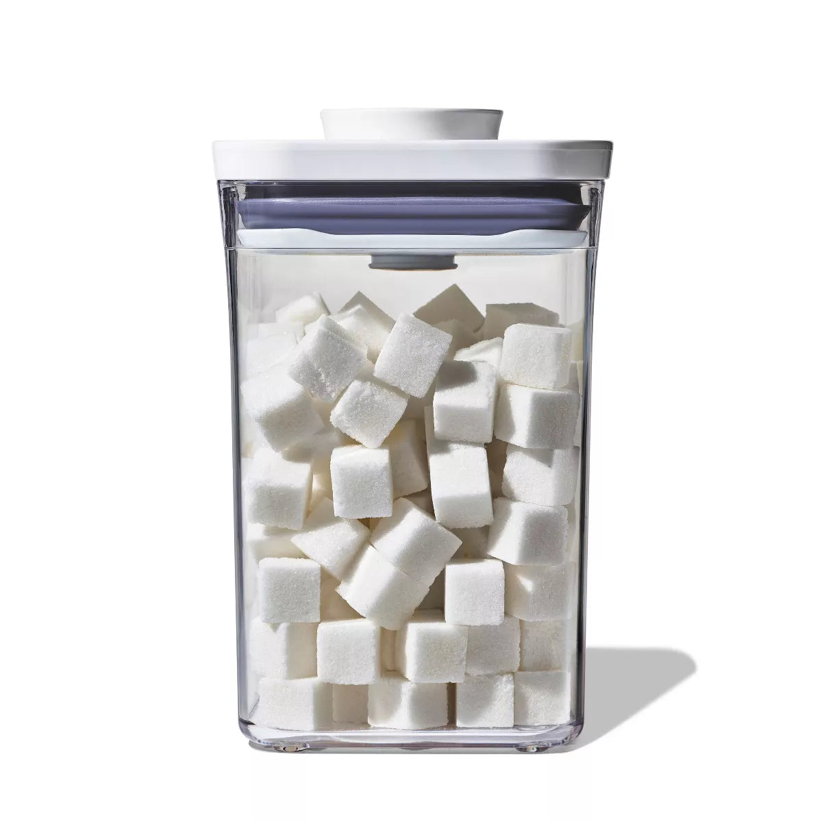 3-Piece BPA-Free Clear Plastic Food Storage Container Set with Airtight Seal, Dishwasher Safe
