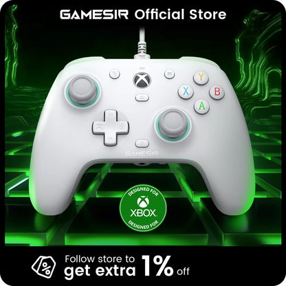 Gamesir G7 SE Xbox Gaming Controller Wired Gamepad for Xbox Series X, Xbox Series S, Xbox One, with  Effect Joystick