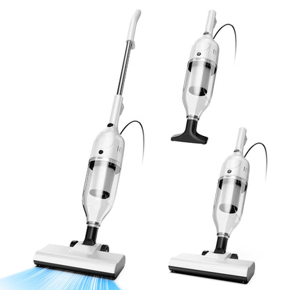 Vastorm R7 Corded Stick Vacuum Cleaner - 600W, 20Kpa Powerful 3-in-1 Lightweight Design for Efficient Low Noise Cleaning on Hardwood Floors and Carpets, Ideal for Pet Hair Removal