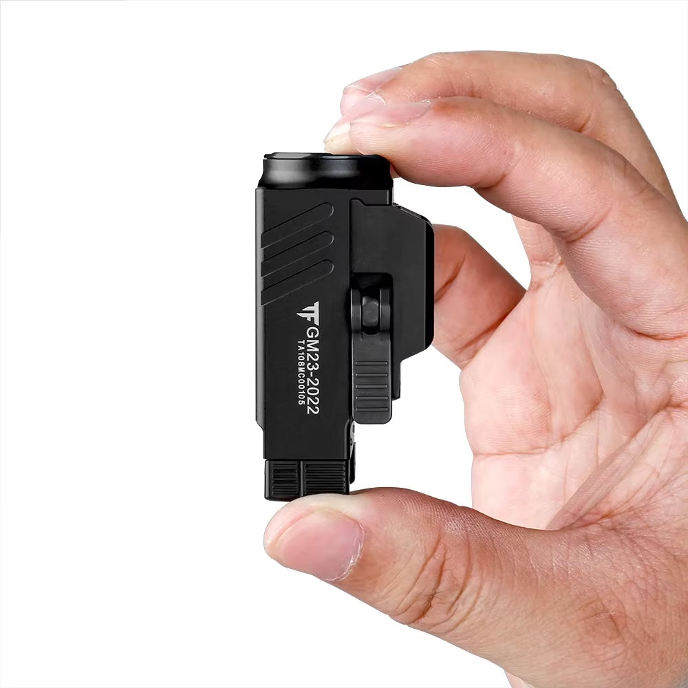 GM23 Tactical Led Flashlight 800LM USB Rechargeable Quick Release Lights for GL & 20Mm Picatinny Rail Tauru TX2