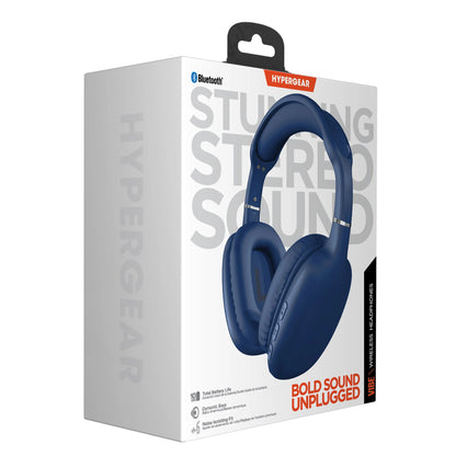Hypergear VIBE Wireless Bluetooth Headphones W Extended Battery Life