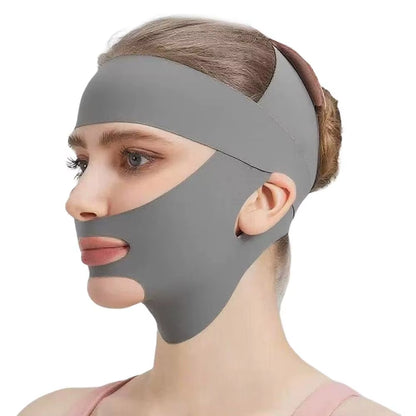 Facial Slimming Bandage for Relaxation and Lift - Double Chin Reduction and Facial Contouring Massage Belt