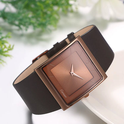 New Trendy Men'S Top Brand Luxury Watch Relogio Masculino Clock Man'S Genuine Leather Strap Male Quartz Wristwatches
