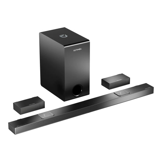 5.1.2 Dolby Atmos Soundbar for Smart TV, 520W Home Theater Surround System with 8"Wireless Subwoofer, 4K HDR Passthrough