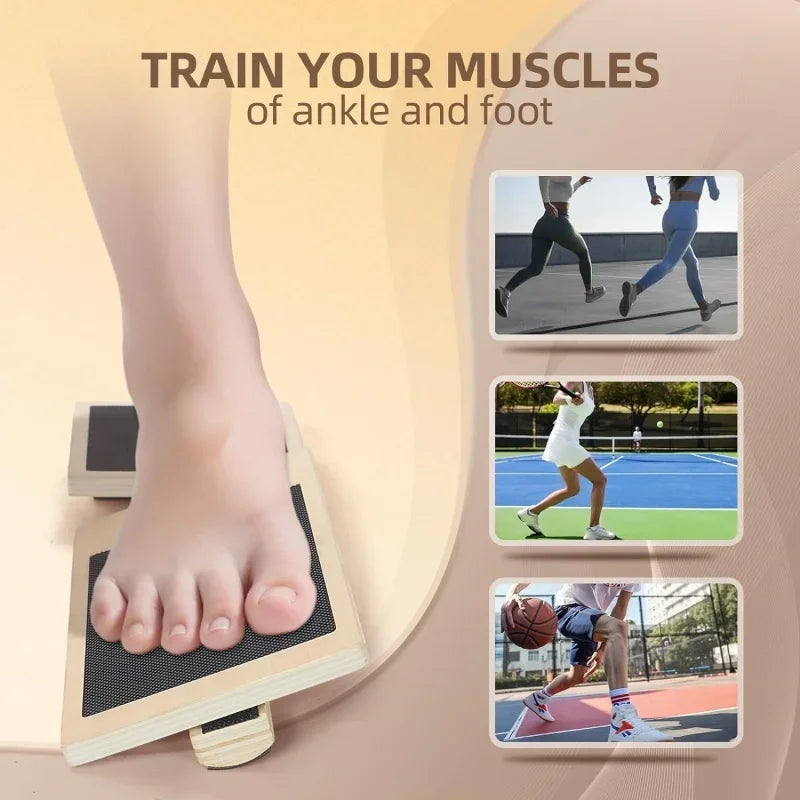Ankle Foot Strengthener Trainer for Sprained Ankle,Balance Board,Stability Exercises,Physical Therapy,Plantar Fasciitis Relief,Posture Corrector,Balance Training,Anti Slip Wobble Board