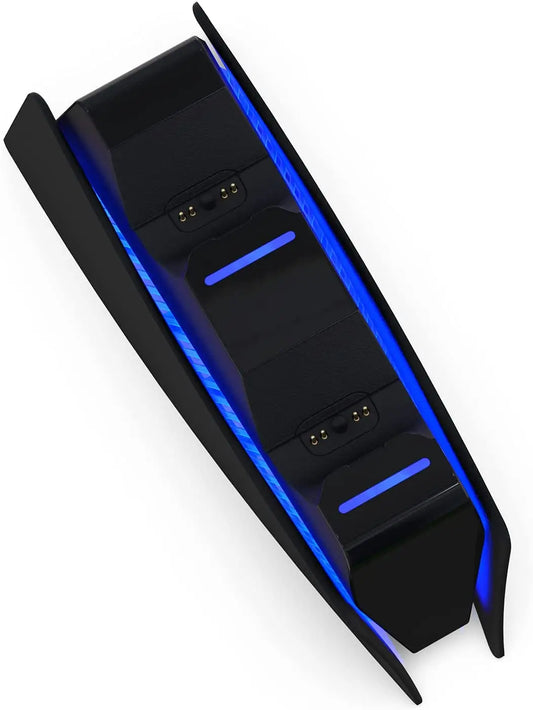 For PS5 Type-C Dualsense Charging Station Dual Charging Dock Charger Stand for Playstation 5 Dualsense Wireless Game Controller