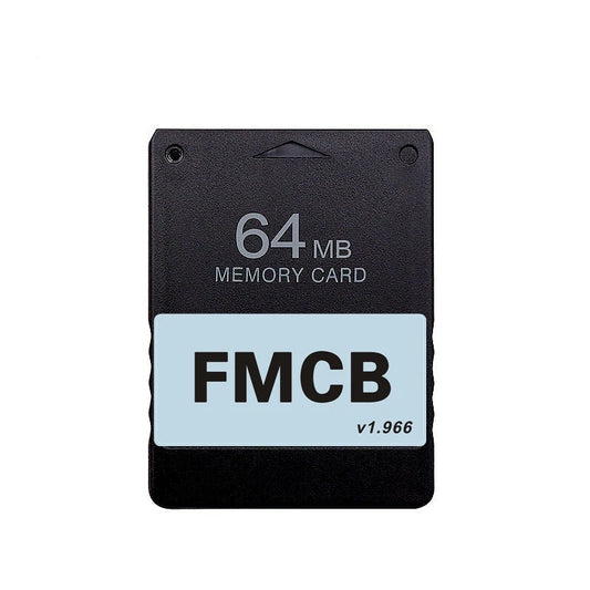 New PS2 FMCB Card FMCB V1.966 8M 16M 32M 64MB Memory Card Supports All Consoles Fat and Slim Update OPL1.2.0 for ALL MX4