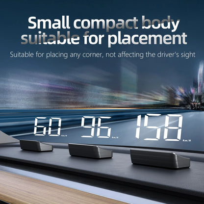 Head up Display M2 GPS HUD Car Universal Speedometer KMH USB Cable Plug & Play GPS & Beidou Dual Satellite System