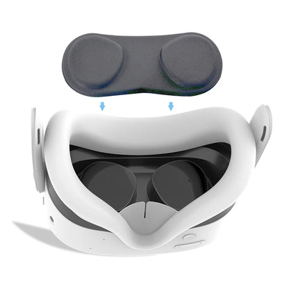 VR Lens Cover - Anti-Scratch and Dustproof Lens Case Replacement for Meta Quest 3S/3/2 and Pico4 Ultra VR Accessories