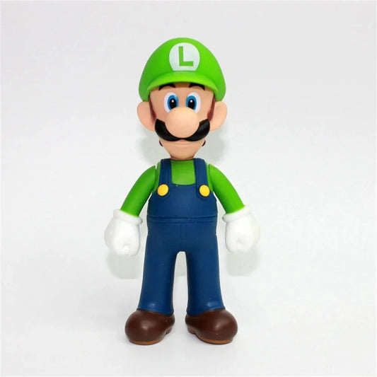 Game Super Mario Bros Figure Doll Cartoon Characters Mario Creative Movable Collectible Model Toys Children'S Birthday Gifts