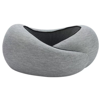 Soft Memory Foam Travel Neck Pillow U Shape Adjustable Support Comfortably Sleeping on Plane Car Office Noon Break