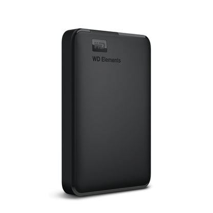 WD 4TB Elements Portable USB 3.2 Gen 1, Hard Drive HDD - WDBU6Y0040BBK-