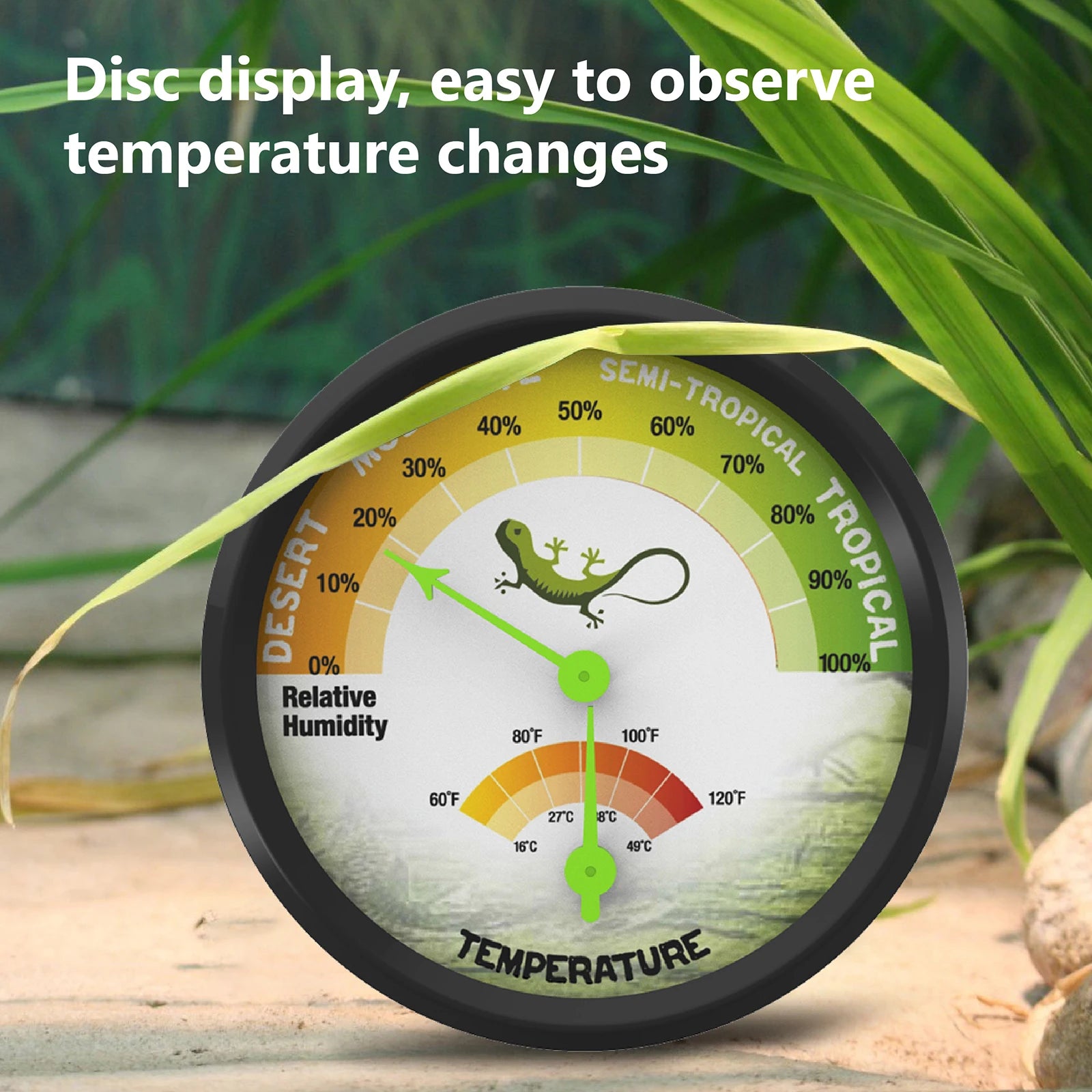 1PCS High Accurately Digital Hygrometers, Indoor and Outdoor Hygrometers, Thermometers for Greenhouses and Reptiles