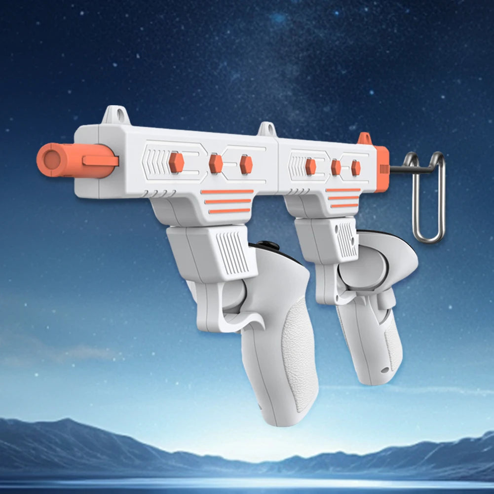 VR Gunstock Accessory for Meta Quest 3/3S - Controller Stock Rifle Adapter for Enhanced Shooting Experience