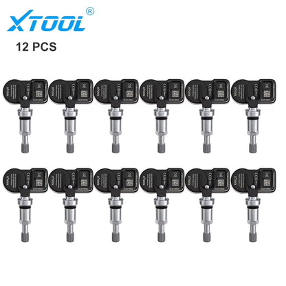XTOOL TS100PRO 2-in-1 TPMS Sensor - 315MHz & 433MHz Automotive Tire Repair and Programming Tool (4 PCS)