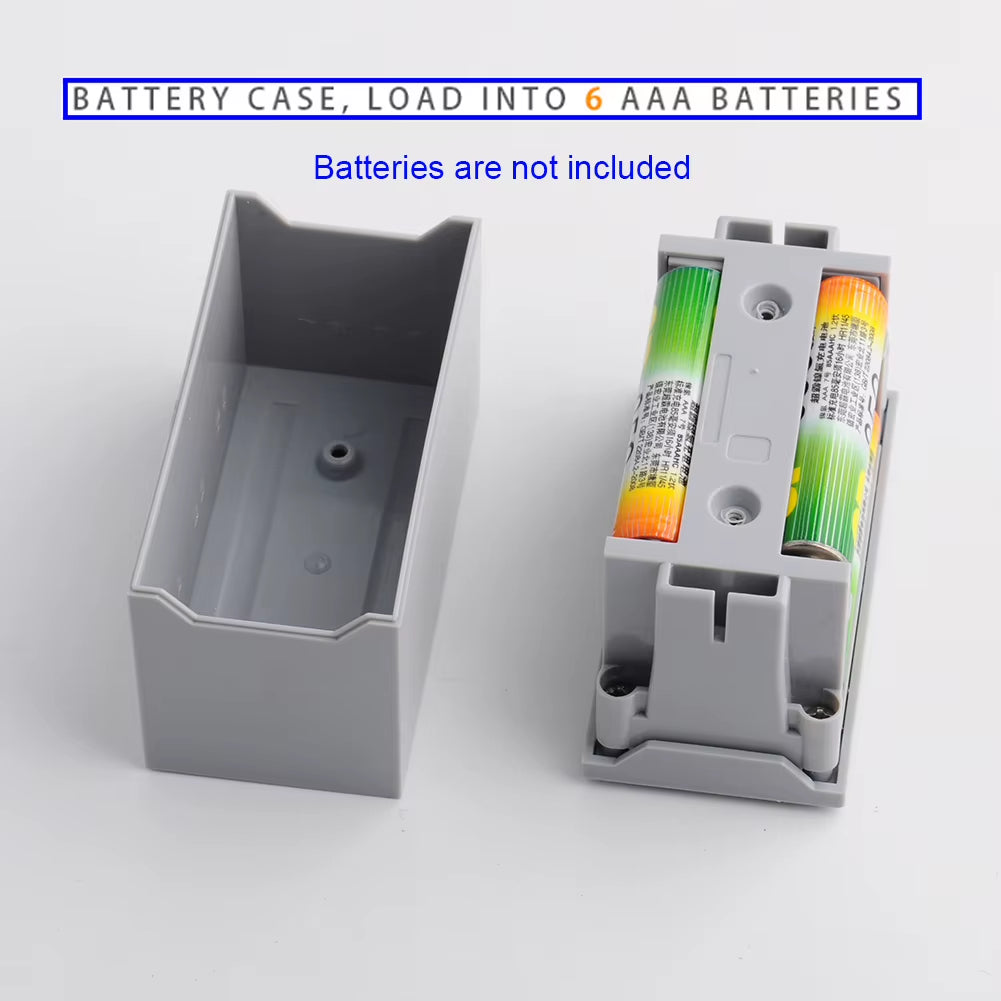 Train Track Motor Set with Power Functions: Battery Case, Infrared Remote Controller, and Receiver for MOC Building Blocks Compatible with LEGO