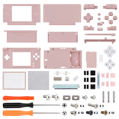 Replacement Full Housing Shell for Nintendo DS Lite, Case Cover with Buttons, Screen Lens for NDSL - Single Series