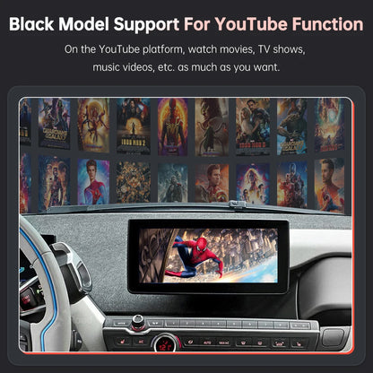 Wireless CarPlay and Android Auto Integration for BMW i3 I01 NBT EVO System (2013-2020) with AirPlay, Rear Camera, and Bluetooth GPS Support