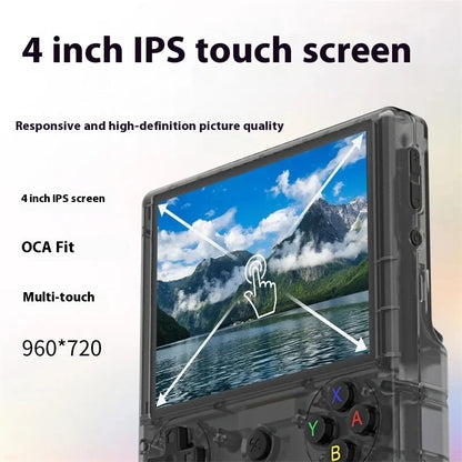 Rg406V Android King Genshin Impact Touch Screen Wireless Game Console Ps2 Compatible Handheld Gaming Device for Online Play