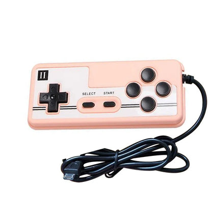 Classic Retro Version of Home Fc Plug-In Double Handheld Game Console Handle Game Controller