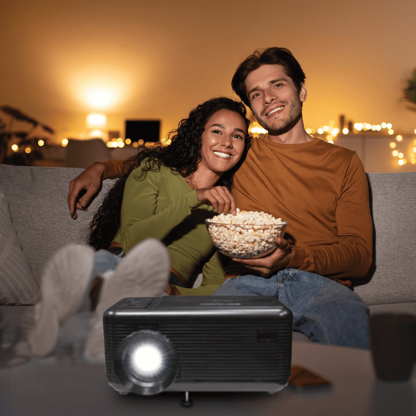 Emerson 150" Home Theater LCD Projector with 720P and DVD Player