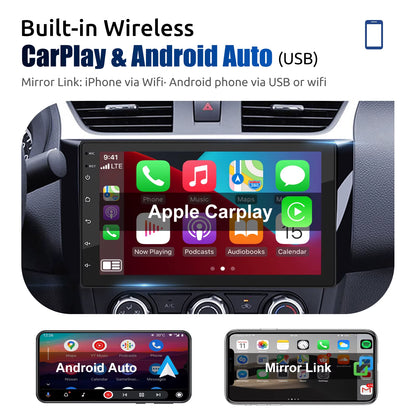 ESSGOO 7"/9"/10“ 2 DIN Android 14 4+64G Car Stereo Carplay Android Auto GPS Navi Bluetooth FM RDS Radio WIFI Touchscreen Chatgpt