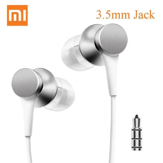 Original  Bass Sound Earphone Wired 3.5MM In-Ear Sport Music Headphone with Mic Hifi Gaming Headset for Android Smartphone