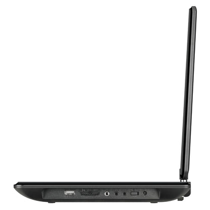 Supersonic 14-Inch Portable LED DVD Player with Built-In Hybrid TV Tuners ACDC Compatible